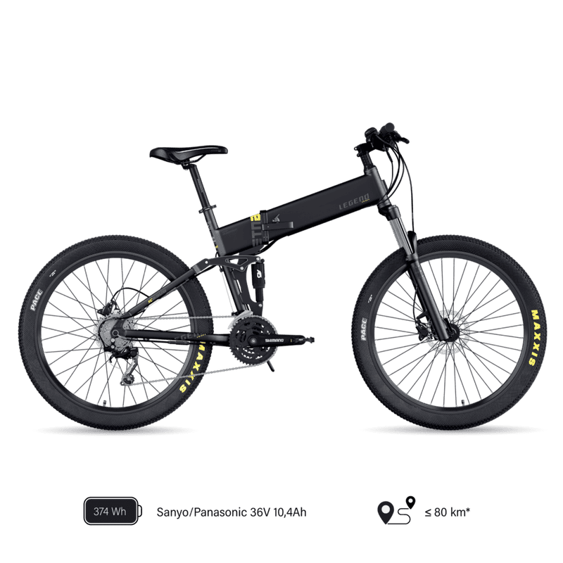 Legend Etna Smart Folding Electric Mountain Bike LEGEND Electric Bike - Generation Electric